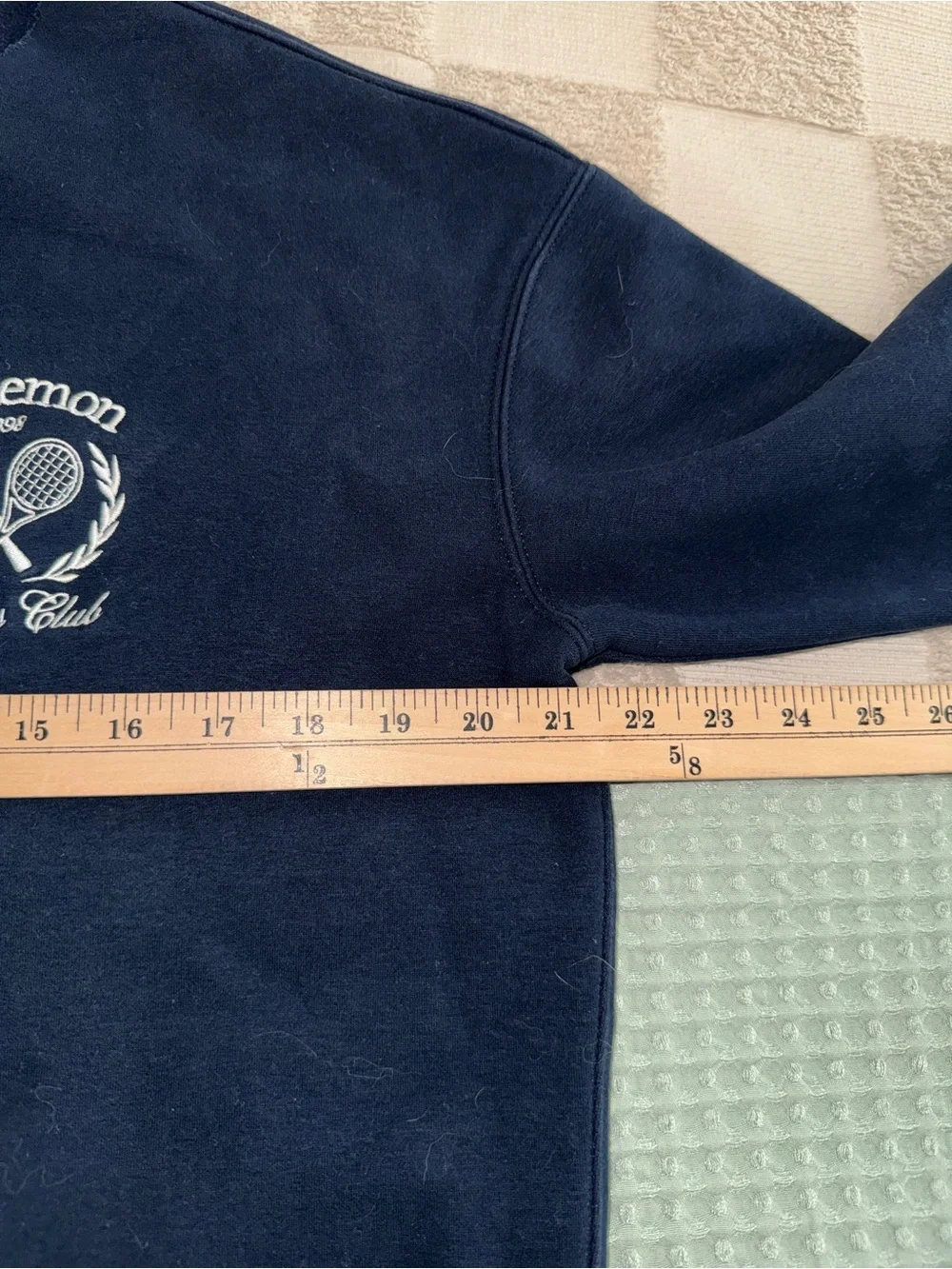 Lululemon Heavyweight‎ Fleece Pullover Tennis Club